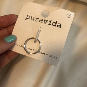 Pura vida cactus ring